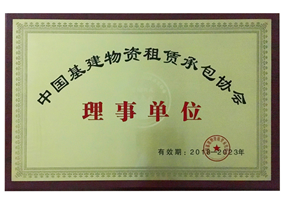 中国基建物资租赁承包协会理事单位